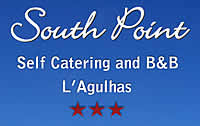 South Point Self catering Accommodation in Cape Town, South Point Self Catering and B&B L'Agulhas 