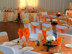 Large wedding venue at Pine Lodge Resort in George