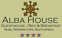 Alba House is 4 Star accredited Bed and Breakfast in Paarl 