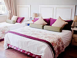 Paternoster Hotel has 10 en-suite hotel rooms, each with a double and single bed 