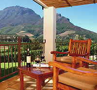Alluvia Wine Estate B&B accommodation Stellenbosch Wine Route