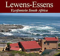 Lewens-Essens, Yzerfontein South Africa Accommodation 