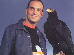 Mark Shuttleworth's visit to Eagle Encounters at Spier